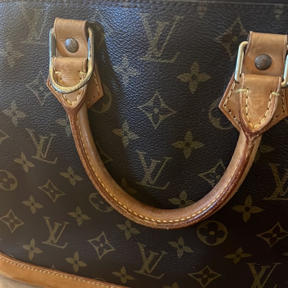 Louis Vuitton Alma Brown Handbag Monogram Canvas MM - Picture 7 of 16